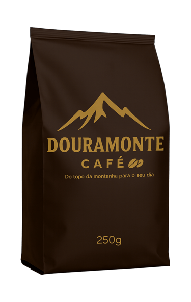 a bag of coffee beans and coffee beans