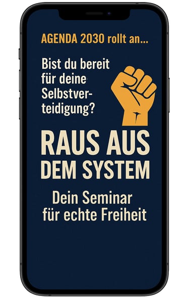 handy mockup agenda 2030 raus aus dem system