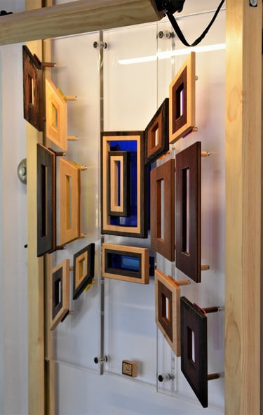 TIMES SQUARE easel pic-art supports-bar light-richWOODart.com-34"x36" 32 lbs.+
