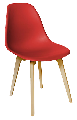silla de plastico para cafeteria