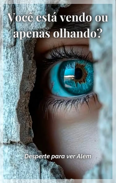 Capa do e-book Você Está Vendo ou Apenas Olhando? — guia de autoconsciência emocional