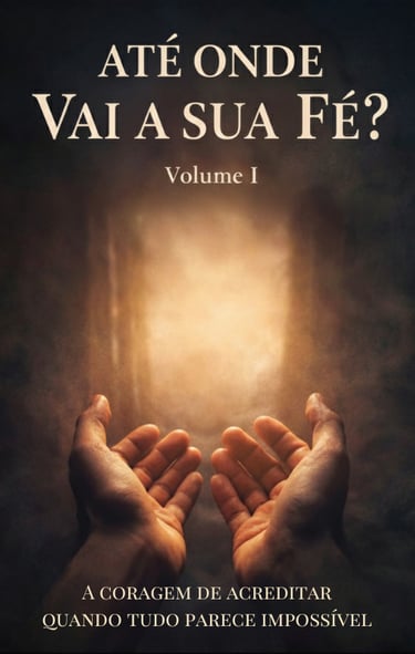 Capa do e-book Até onde vai a sua Fé? — guia de autoconsciência emocional