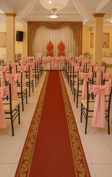 Iluminación mágica para bodas elegantes en Quito