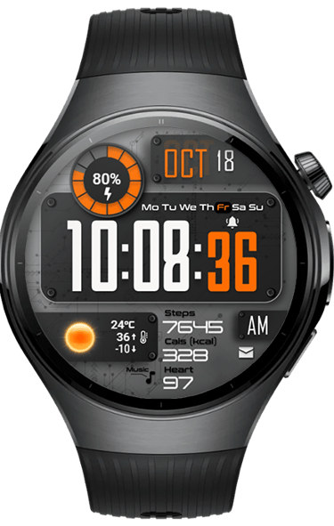 Huawei watch face JND, JND468