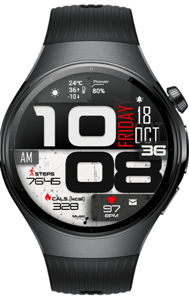 Huawei watch face JND, JND469