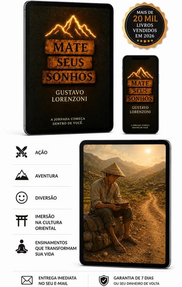 Mockup Livro Mate Seus Sonhos AA