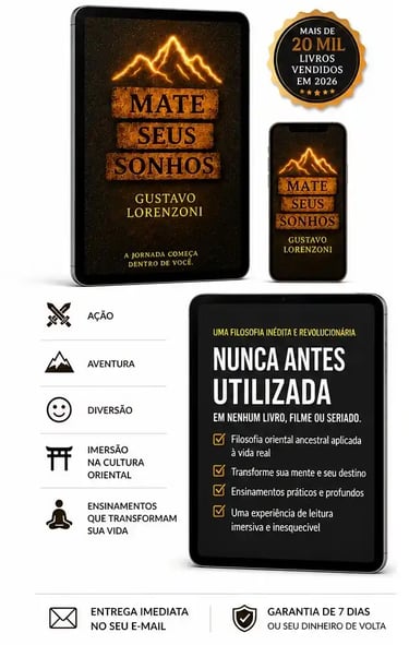 Mockup Livro Mate Seus Sonhos AA