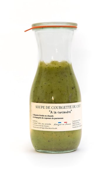 L'Amour Conserve - Soupe de courgettes du chef