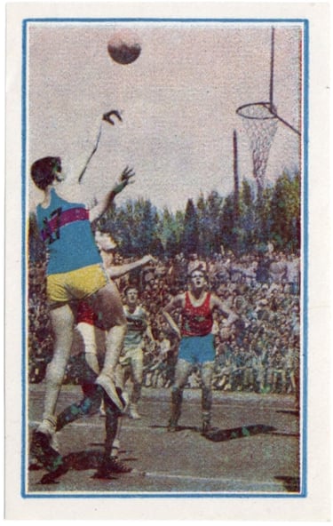1956 Ferca #93 Deportes Baloncesto Basketball Card