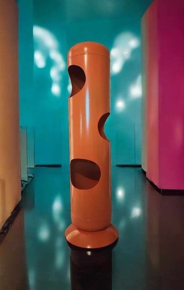  luminaire artisanal en acier upcyclé collection Micö XXL