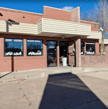 Outside of building at Misty Mountain Collective