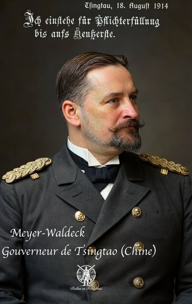 Meyer-Waldeck, Gouverneur de Tsingtao