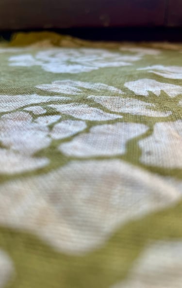 teinture végétale textile coton