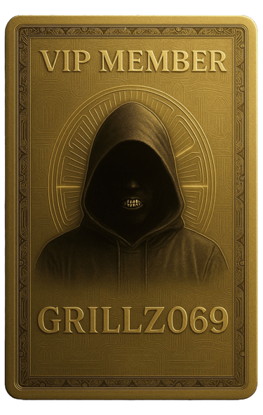 eine VIP Membership karte aus Gold welche den Gold Status darstellt.