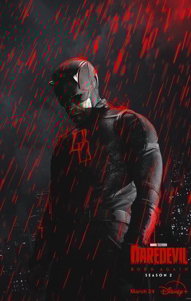 Daredevil Born Again Poster