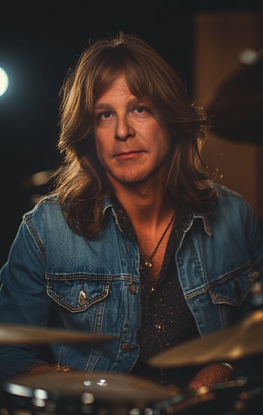 Donald Rogers; Publicity Photo for Van Gogh in Blue, 1977