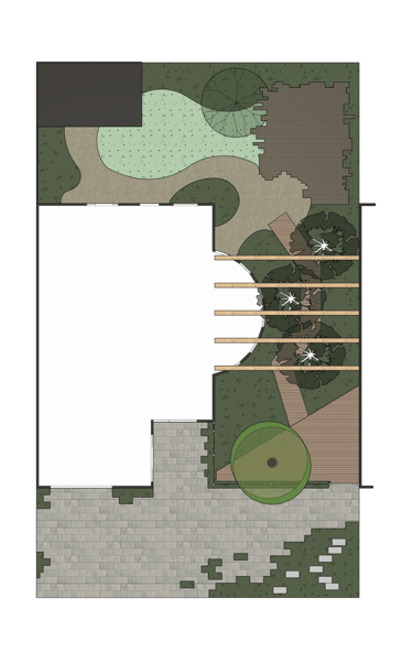 Plattegrond project Zilverpark