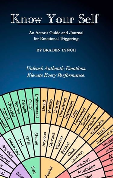 acting workbook emotional journal cry on cue