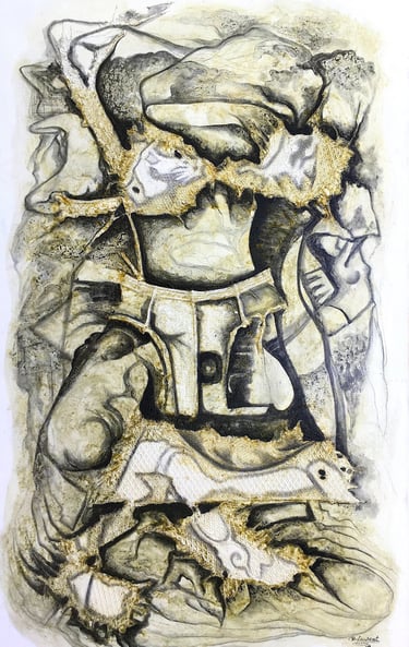 The Unfurling. Through this dialogue, I explore resilience, resourcefulness, and the potential for n