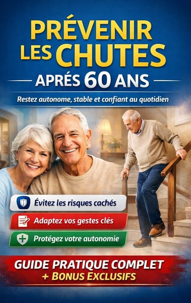 Comprendre les chutes chez les seniors après 60 ans. Causes réelles, signaux d’alerte et solutions 