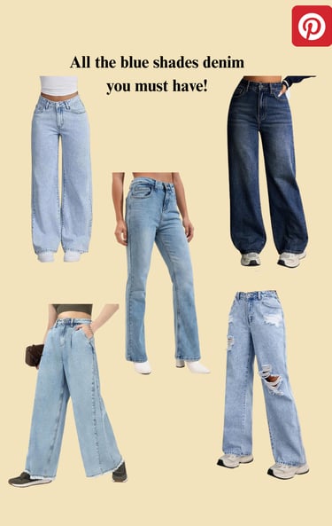 Blue denim 