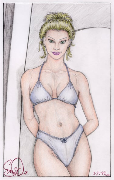 String Top (color), swimsuit model