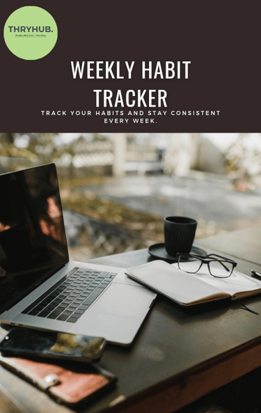 Printable: Weekly Habits Tracker