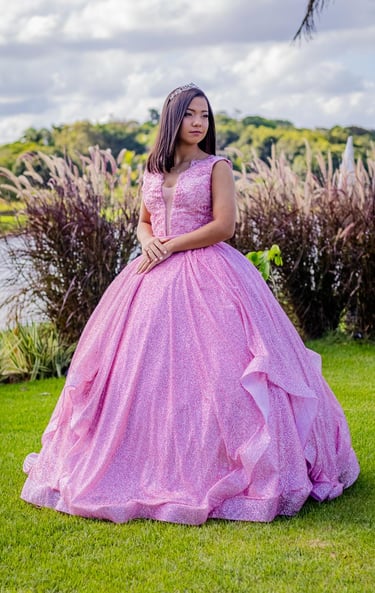 Vestido de debutante longo - Sublime Recife 