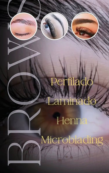 Cejas Perfilado , Laminado , Henna , Microblading 