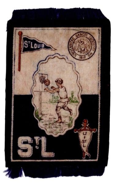 St. Louis Vintage B33 College Basketball Felt