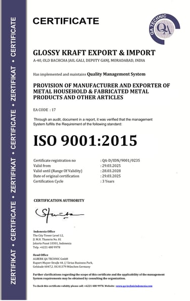 b2b brass decoration manufacturer in India