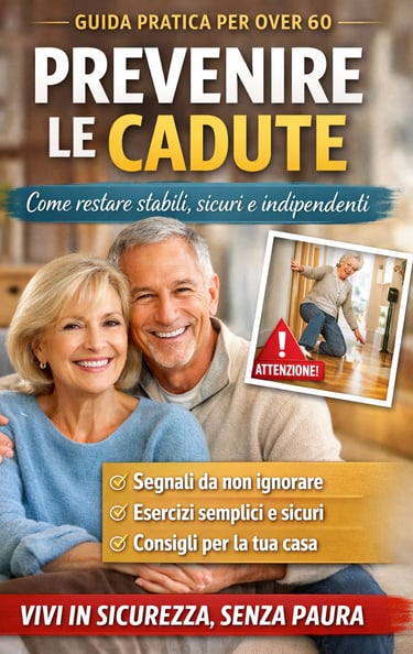 Prevenire le cadute dopo i 60 anni: segnali, cause e soluzioni pratiche per restare sicuri e indipen
