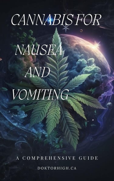 cannabis for nausea and vomiting book cover Doktorhigh