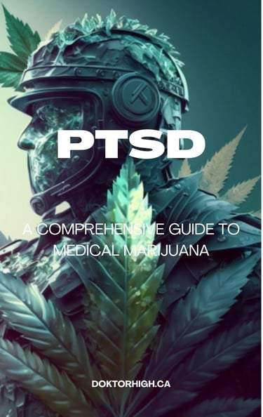 PTSD and cannabis book cover Doktorhigh
