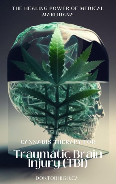 Cannabis Therapy for Traumatic brain injury book cover Doktorhigh
