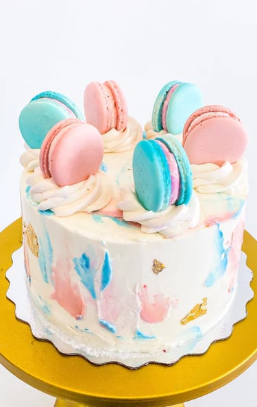 torte su ordinazione San Cesareo gender reveal