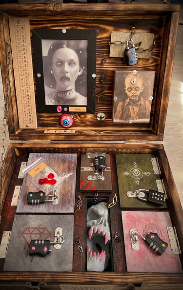 escape box mallette horreur