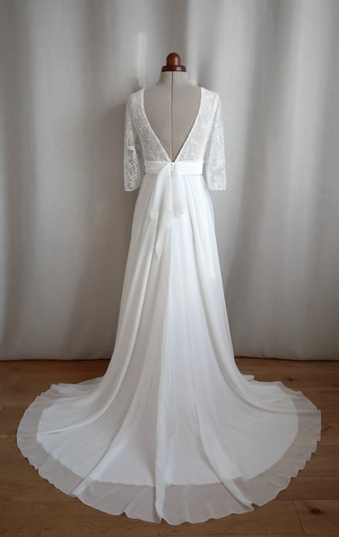 Robe de mariée Blanc Muguet