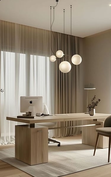 ofis dekorasyonunda estetik ve işlevsel çözüm