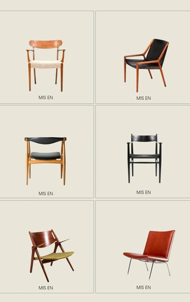 Hans J. Wegner Danish modern furniture Scandinavian interior Mid-century chair Nordic design timeles