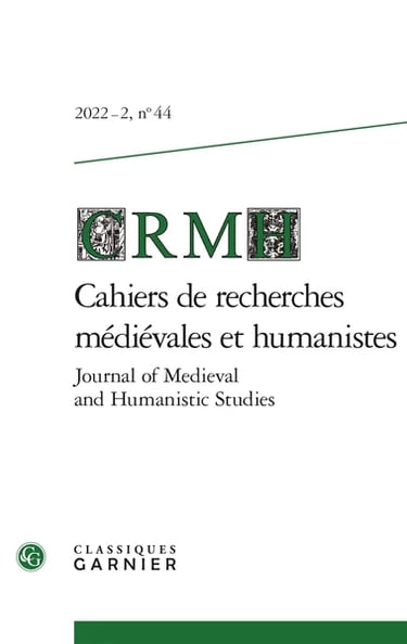 journal of medieval and humanistic studies cover page