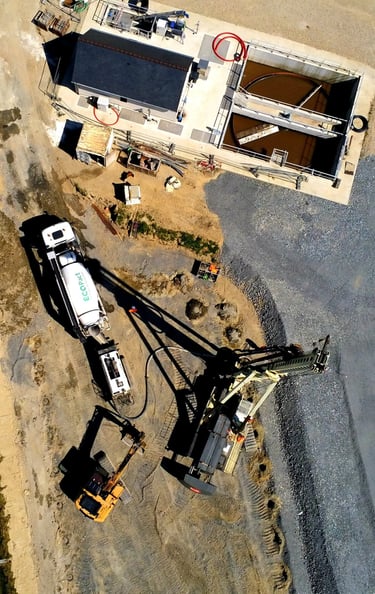 Drone suivi de chantier