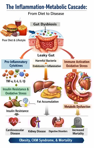 Why You Can't Lose Weight: The Chronic Inflammation & Metabolic Vicious Cycle