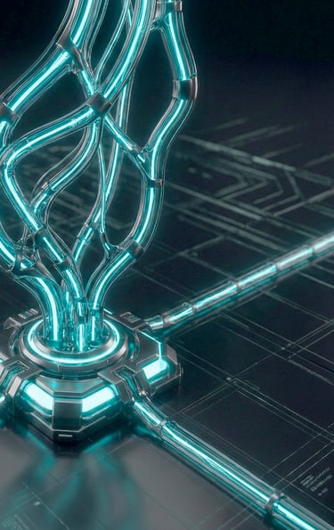 a futuristic looking object with a futuristic design