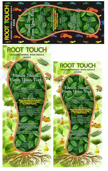 Organic Herbal Shoe Insoles