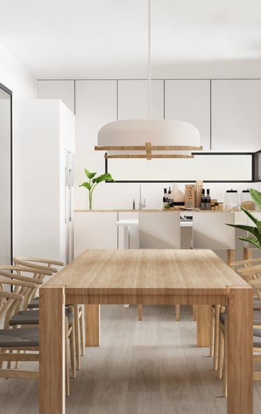 Interior Wood minimalistic luxury design