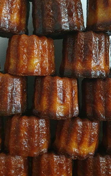 Une mosaïque de cannelés