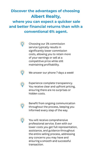 Adventages of Choosing Albert Realty