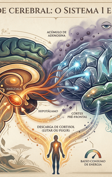 Como funciona o Sistema 1 e o Sistema 2 do cérebro