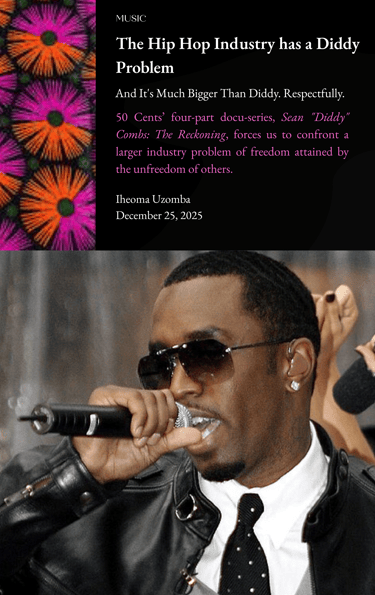 Sean Diddy Combs via Wikipedia